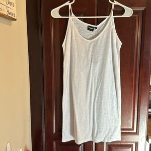 NWT Mono B white tank top size M